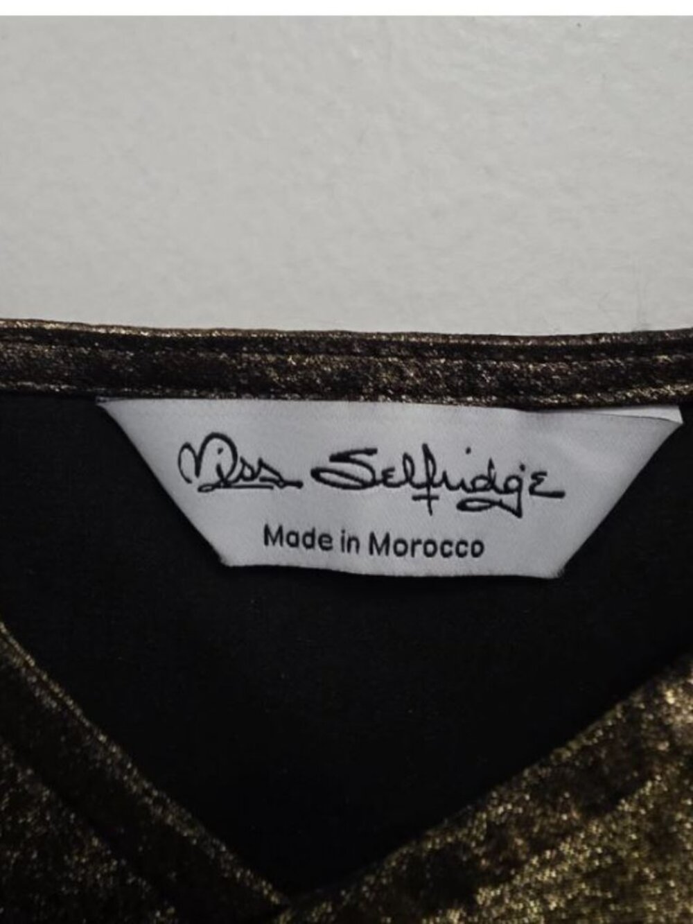 Vintage Y2K Asymmetrical Maxi Slip Dress Small 4 Metallic Gold Ruffle Cocktail - Picture 7 of 9